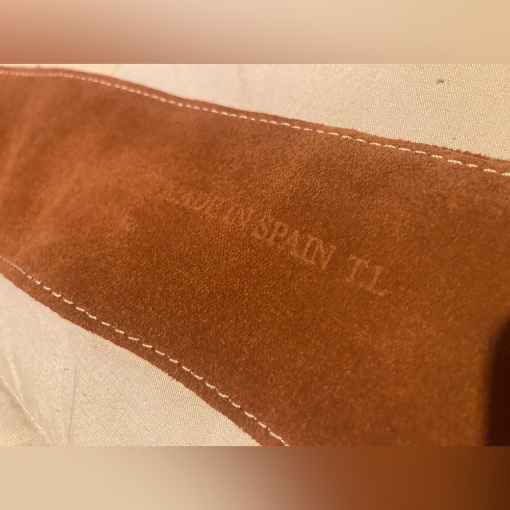 Mango NWOT leather obi belt - Picture 3 of 3